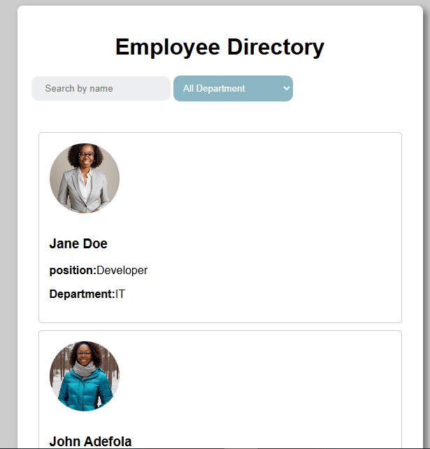 Employee Search